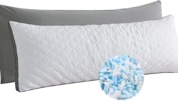 WhatsBedding Memory Foam Body Pillow
