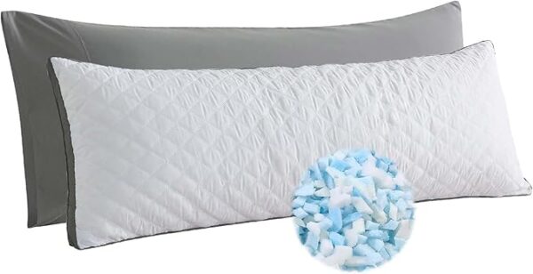 WhatsBedding Memory Foam Body Pillow