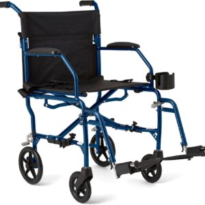 Medline Ultra Lightweight Transport Wheelchair