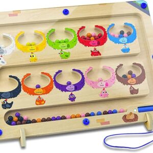 Wooden Magnet Board Montessori Sensory Toys for Elderly Patients