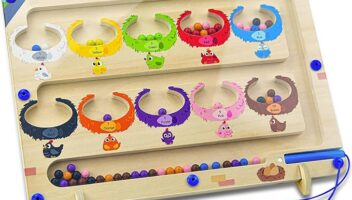 Wooden Magnet Board Montessori Sensory Toys for Elderly Patients