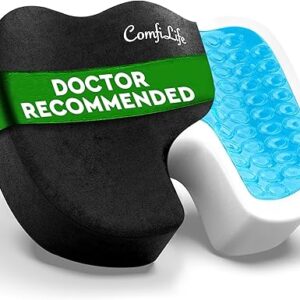 omfiLife Premium Gel & Memory Foam Seat Cushion